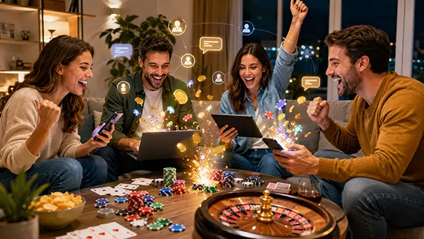 Live casino chat