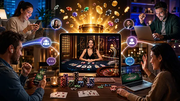 Live casino chat